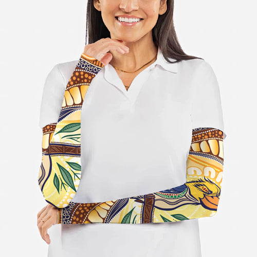 Kookaburra Australia Indigenous Art Arm Sleeves