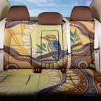 Kookaburra Australia Indigenous Art Back Car Seat Cover