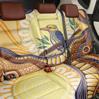Kookaburra Australia Indigenous Art Back Car Seat Cover