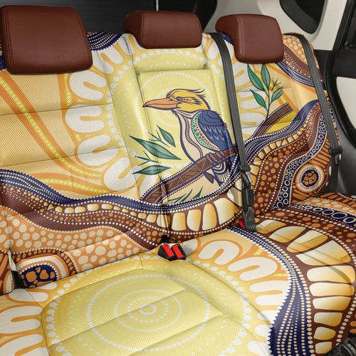 Kookaburra Australia Indigenous Art Back Car Seat Cover