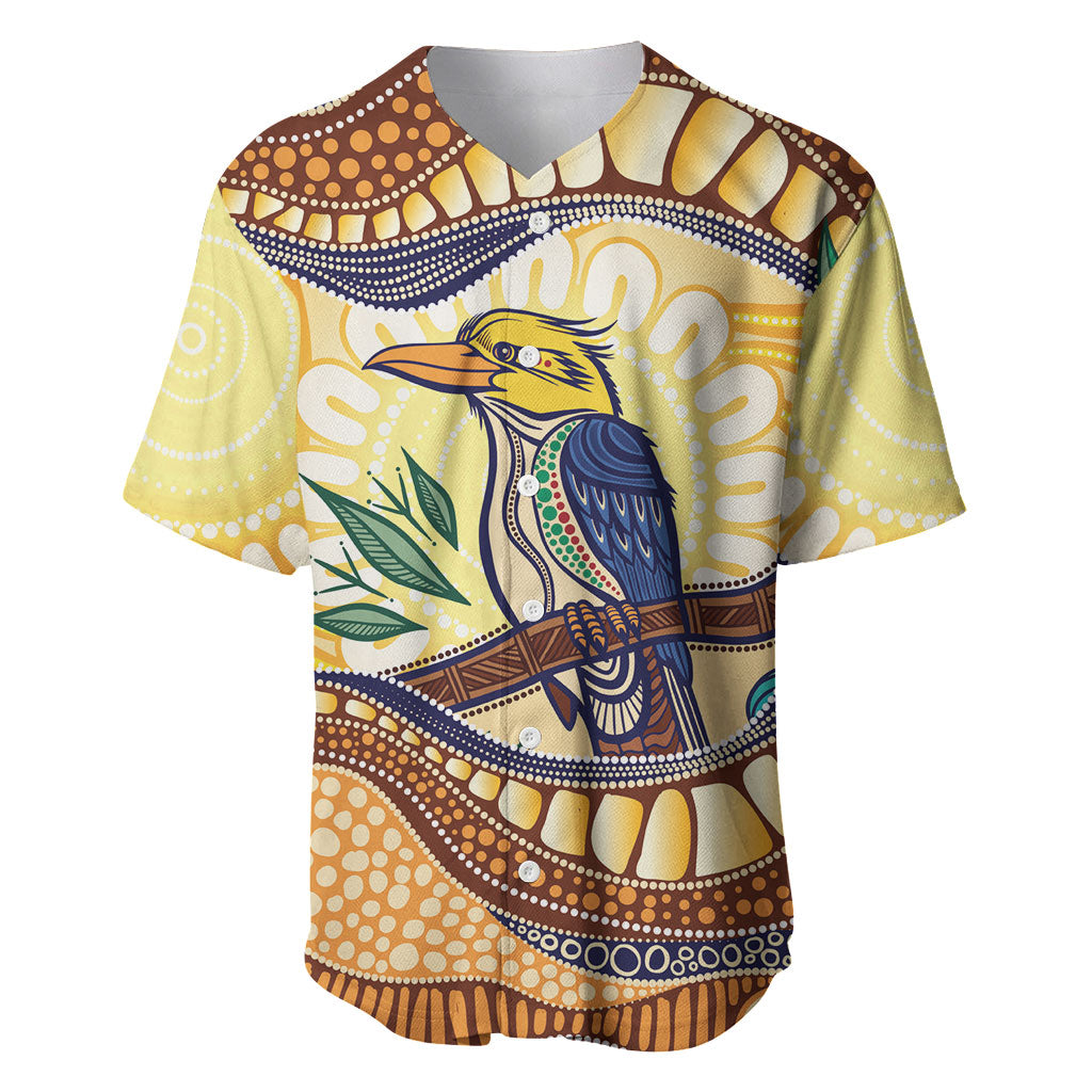 Kookaburra Australia Indigenous Art Baseball Jersey