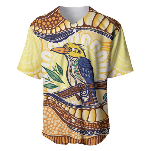 Kookaburra Australia Indigenous Art Baseball Jersey