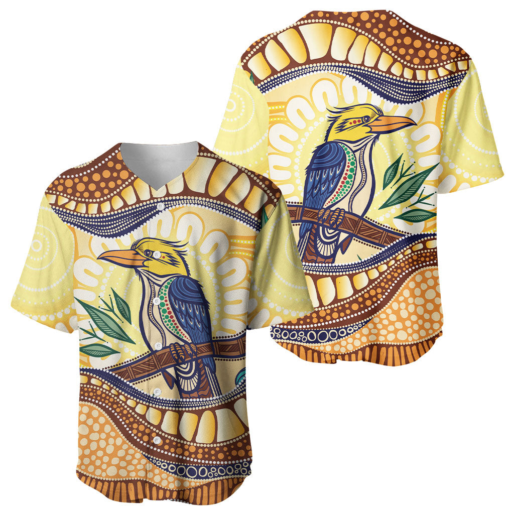Kookaburra Australia Indigenous Art Baseball Jersey