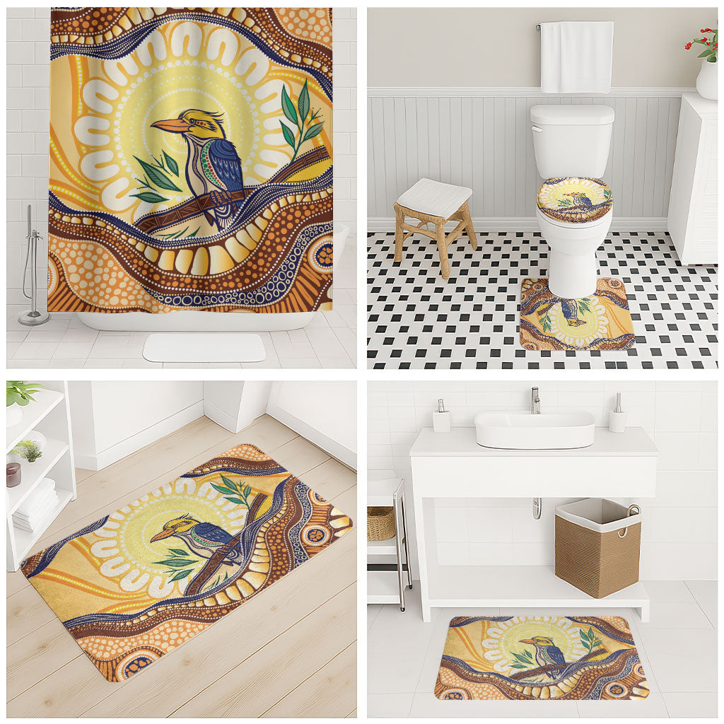 Kookaburra Australia Indigenous Art Bathroom Set