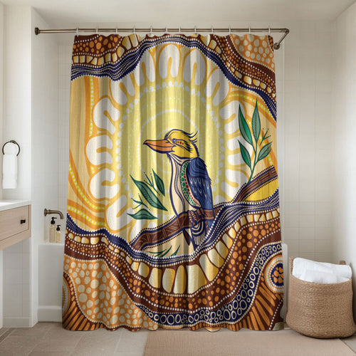 Kookaburra Australia Indigenous Art Bathroom Set