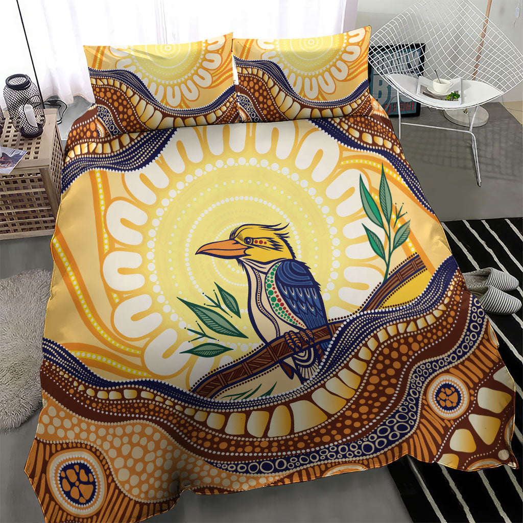 Kookaburra Australia Indigenous Art Bedding Set