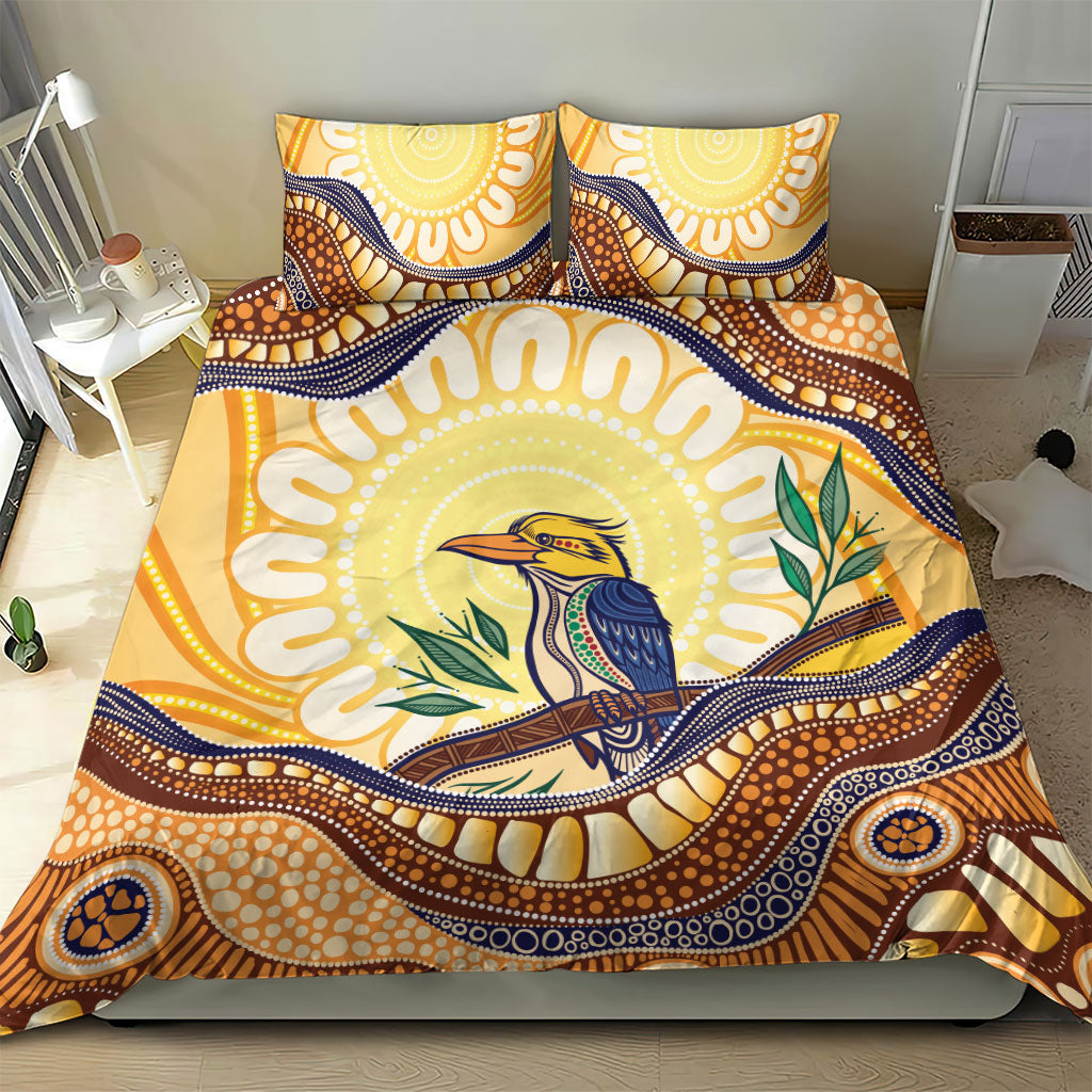 Kookaburra Australia Indigenous Art Bedding Set