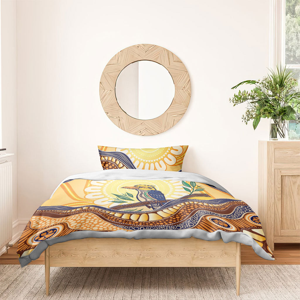Kookaburra Australia Indigenous Art Bedding Set