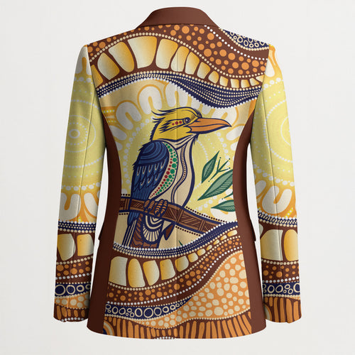 Kookaburra Australia Indigenous Art Blazer