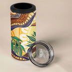 Kookaburra Australia Indigenous Art 4 in 1 Can Cooler Tumbler