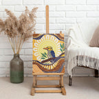 Kookaburra Australia Indigenous Art Canvas Wall Art
