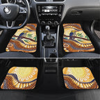 Kookaburra Australia Indigenous Art Car Mats