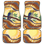 Kookaburra Australia Indigenous Art Car Mats