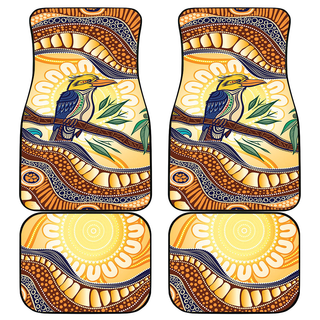 Kookaburra Australia Indigenous Art Car Mats