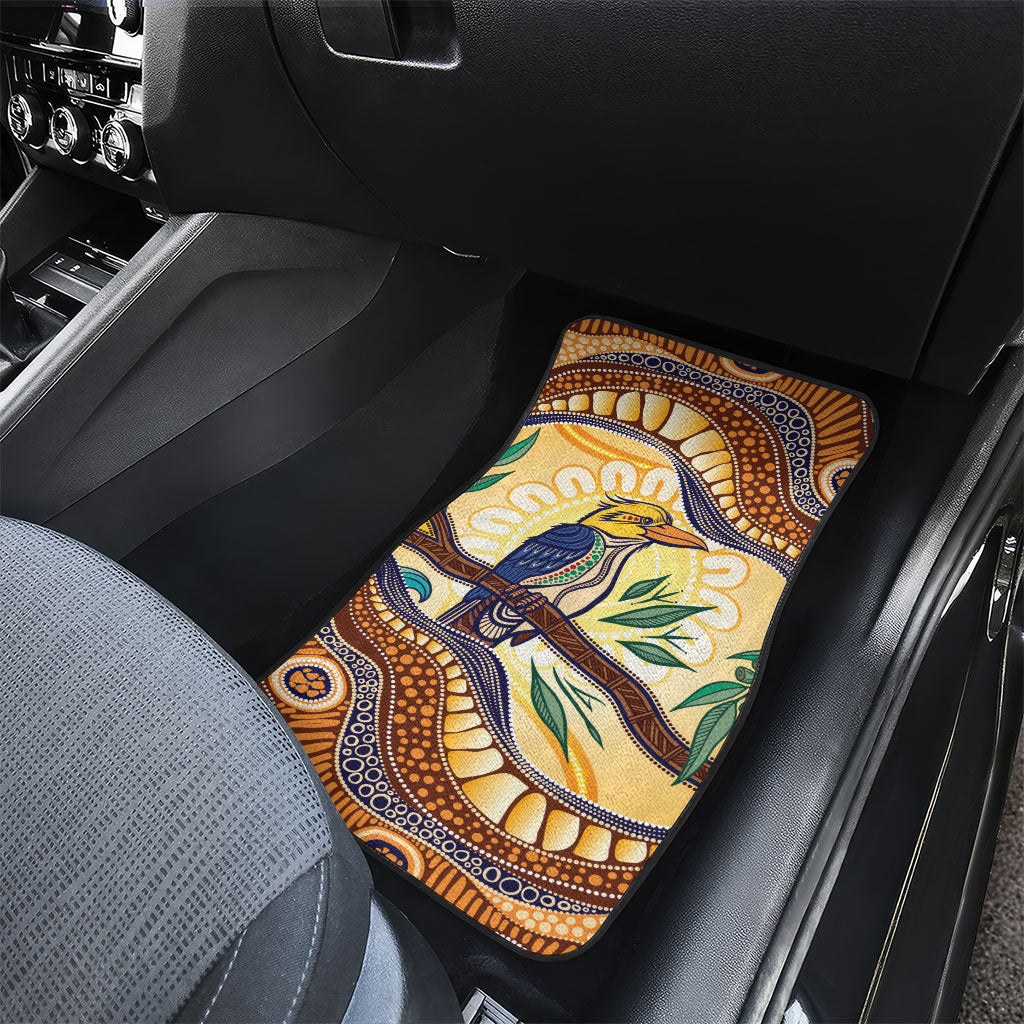 Kookaburra Australia Indigenous Art Car Mats