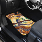 Kookaburra Australia Indigenous Art Car Mats