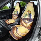 Kookaburra Australia Indigenous Art Car Seat Cover