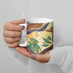 Kookaburra Australia Indigenous Art Ceramic Mug