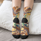 Kookaburra Australia Indigenous Art Crew Socks