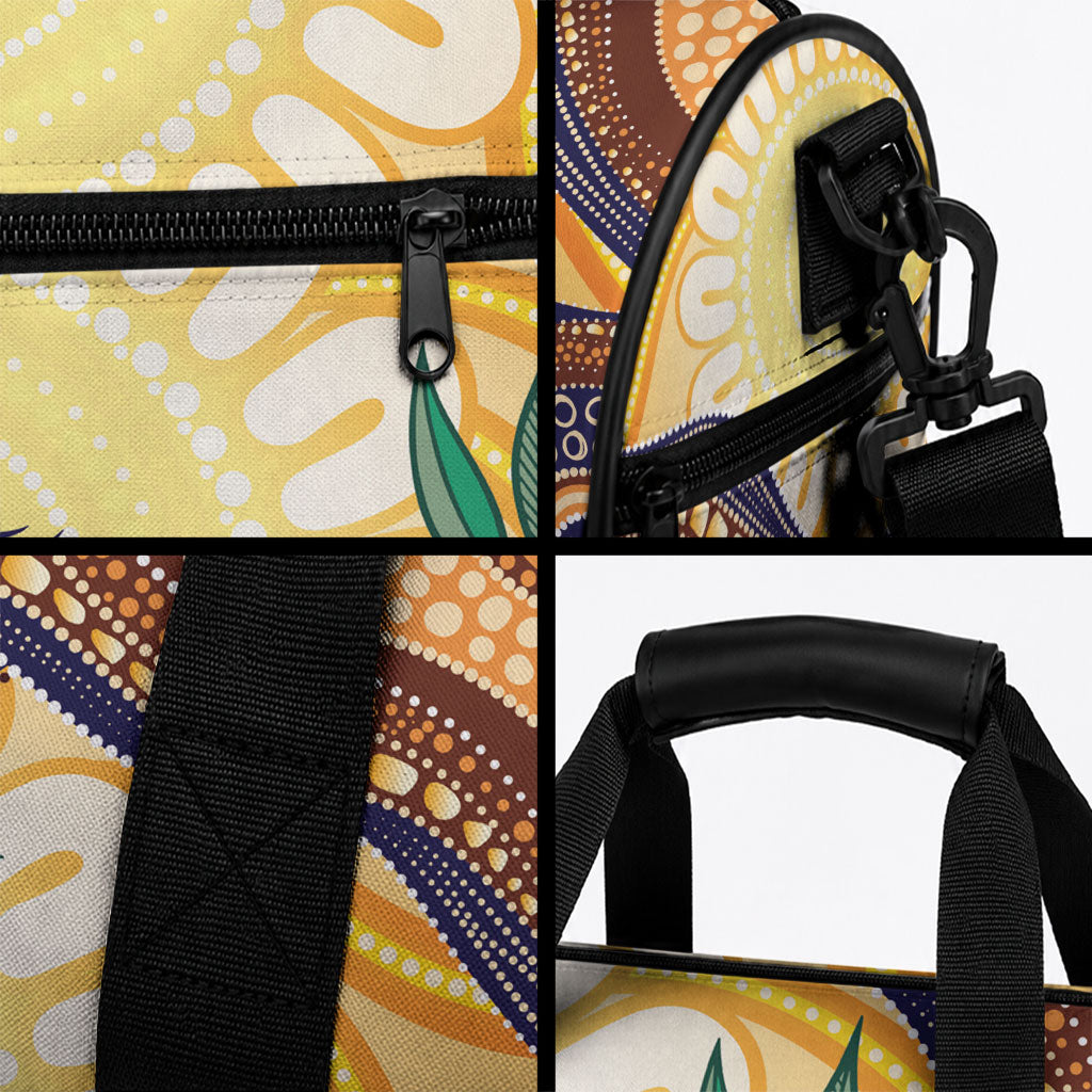 Kookaburra Australia Indigenous Art Duffle Bag
