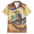 Kookaburra Australia Indigenous Art Hawaiian Shirt