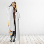 Kookaburra Australia Indigenous Art Hooded Blanket