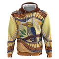 Kookaburra Australia Indigenous Art Hoodie