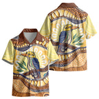 Kookaburra Australia Indigenous Art Kid Hawaiian Shirt