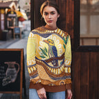 Kookaburra Australia Indigenous Art Ugly Christmas Sweater