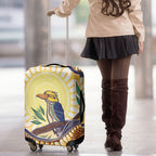 Kookaburra Australia Indigenous Art Luggage Cover