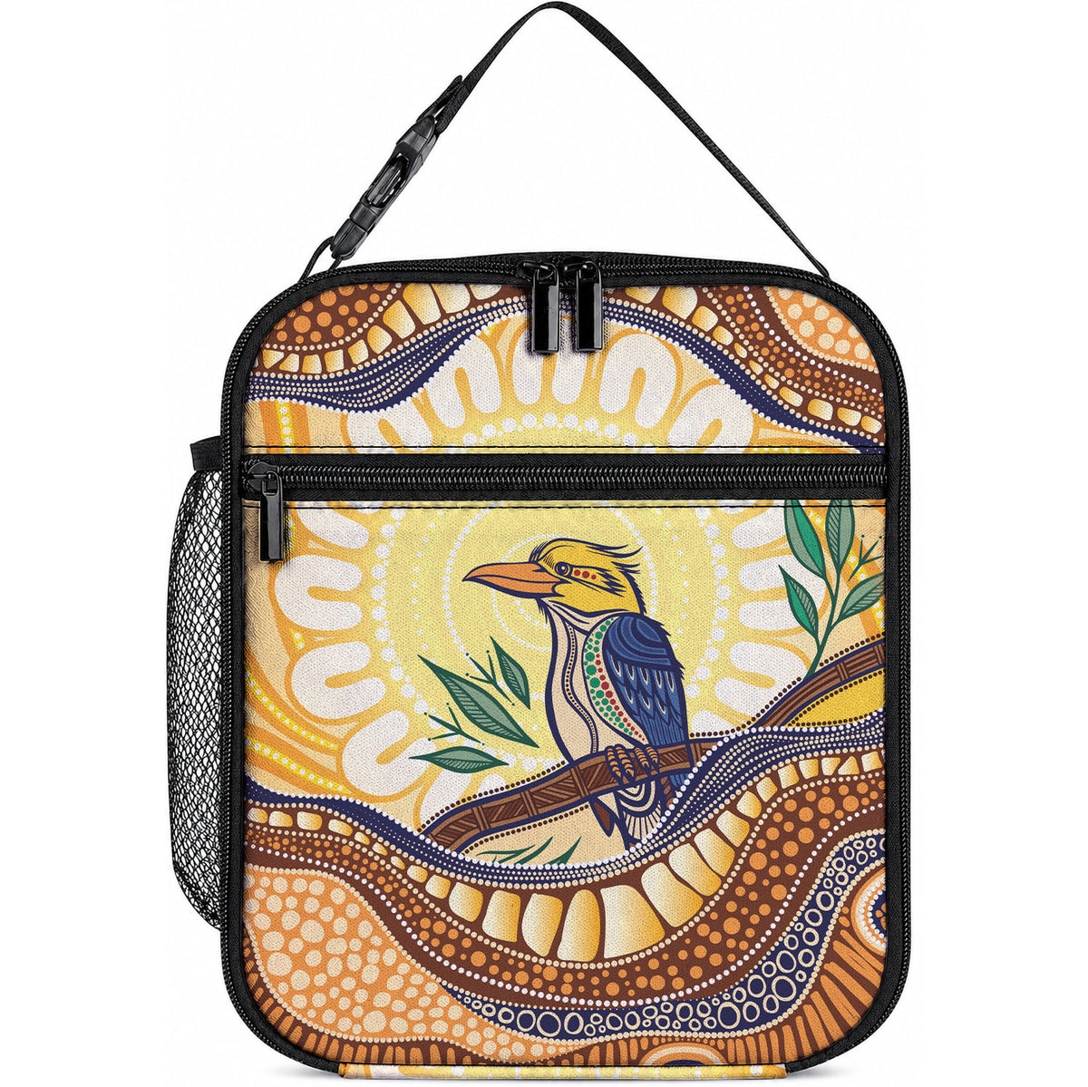 Kookaburra Australia Indigenous Art Lunch Bag