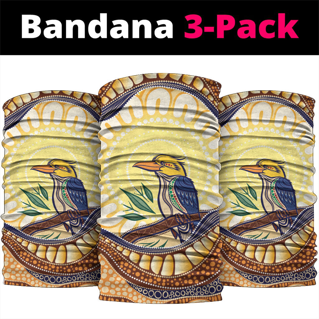 Kookaburra Australia Indigenous Art Neck Gaiter