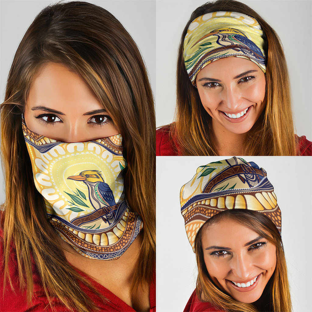 Kookaburra Australia Indigenous Art Neck Gaiter