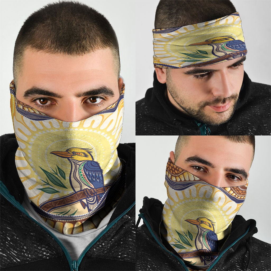 Kookaburra Australia Indigenous Art Neck Gaiter