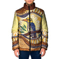 Kookaburra Australia Indigenous Art Padded Jacket