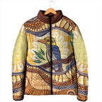 Kookaburra Australia Indigenous Art Padded Jacket