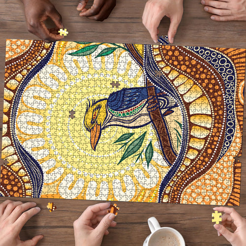 Kookaburra Australia Indigenous Art Puzzle
