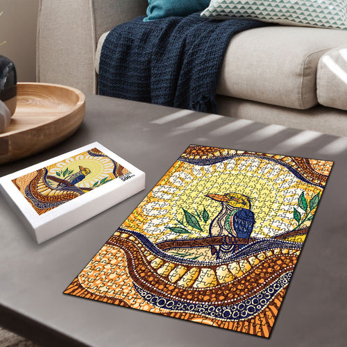 Kookaburra Australia Indigenous Art Puzzle