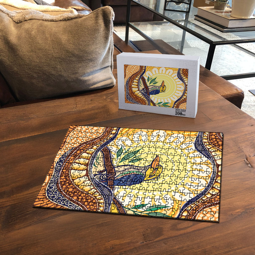 Kookaburra Australia Indigenous Art Puzzle