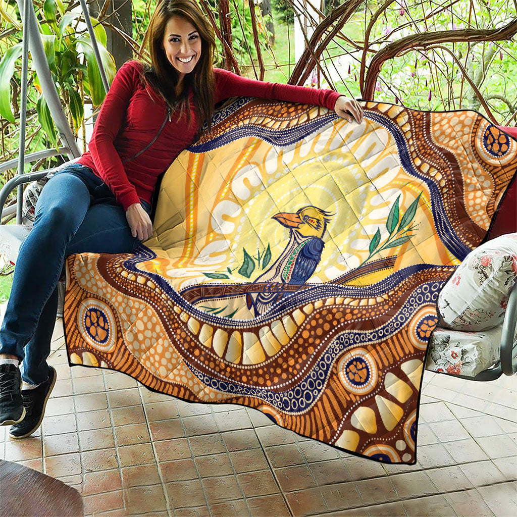 Kookaburra Australia Indigenous Art Quilt