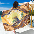 Kookaburra Australia Indigenous Art Sarong