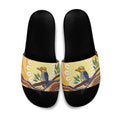 Kookaburra Australia Indigenous Art Slide Sandals