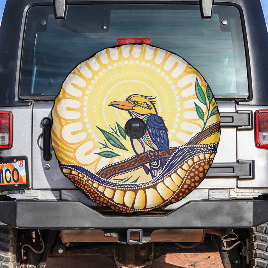 Kookaburra Australia Indigenous Art Spare Tire Cover