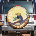 Kookaburra Australia Indigenous Art Spare Tire Cover
