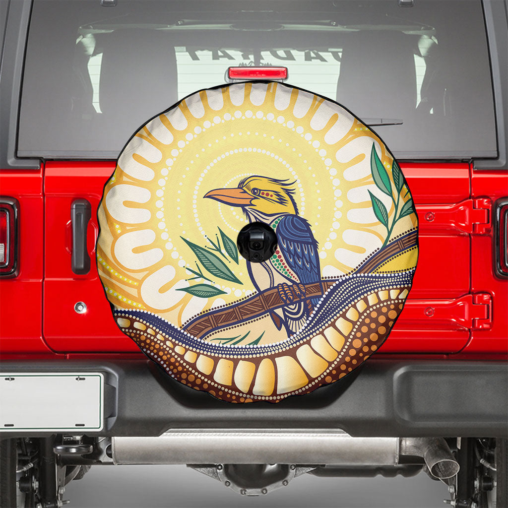 Kookaburra Australia Indigenous Art Spare Tire Cover