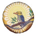 Kookaburra Australia Indigenous Art Spare Tire Cover