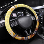 Kookaburra Australia Indigenous Art Steering Wheel Cover