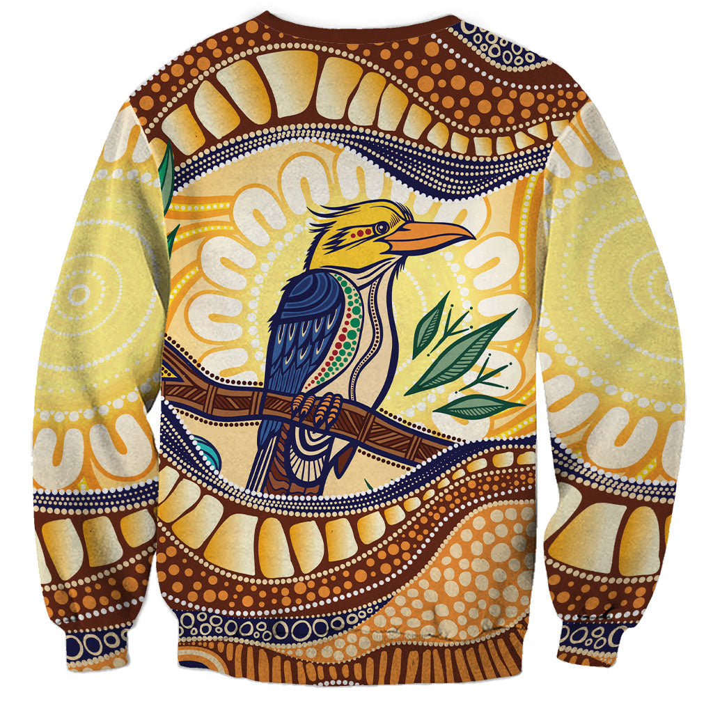 Kookaburra Australia Indigenous Art Sweatshirt