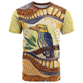 Kookaburra Australia Indigenous Art T Shirt