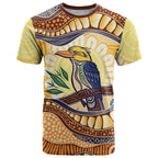 Kookaburra Australia Indigenous Art T Shirt